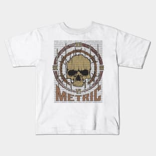 Metric Vintage Skull Kids T-Shirt